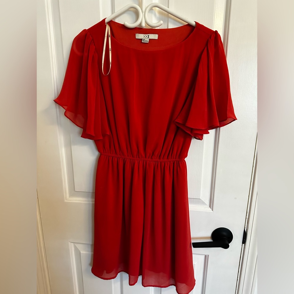 Red dress